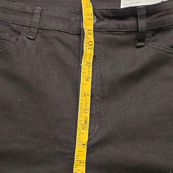 rag & bone size 34 Tina High-Rise Skinny Jean, Black NWT